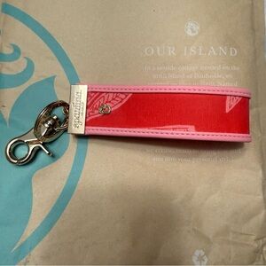 Spartina 449 Grab-N-Go Keychain Palmetto Frond NEW